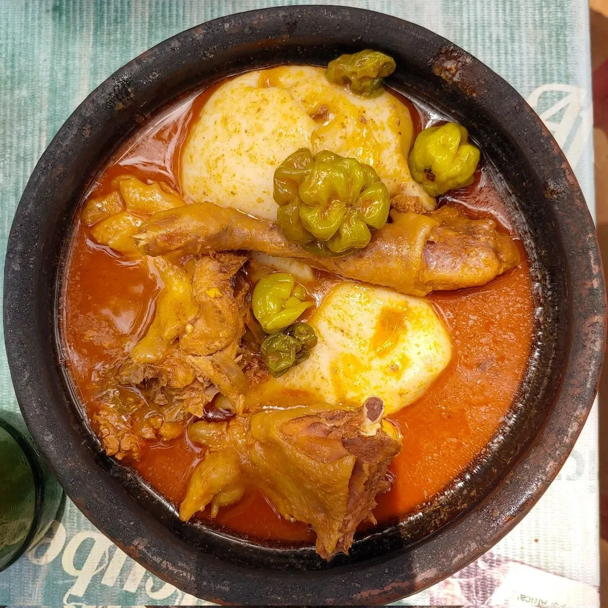 Fufu and light soup